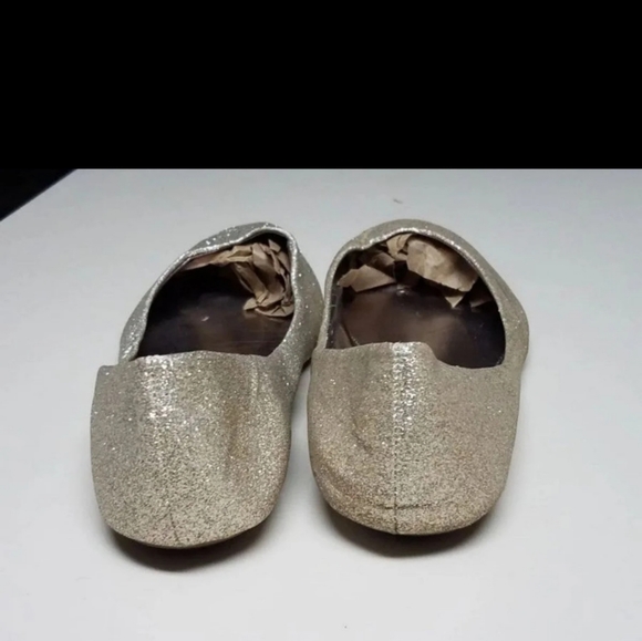 Steve Madden glittery gold flats Size 10 - Picture 4 of 6